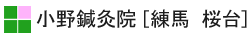 小野鍼灸院 練馬区 桜台